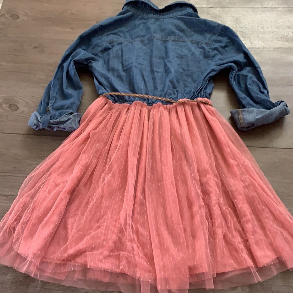 ⚡️3/$20 denim and tool combo dress with belt - Picture 5 of 13